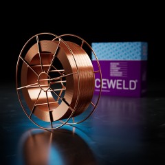 GMAW wire for weather resistant steels corten, patinax